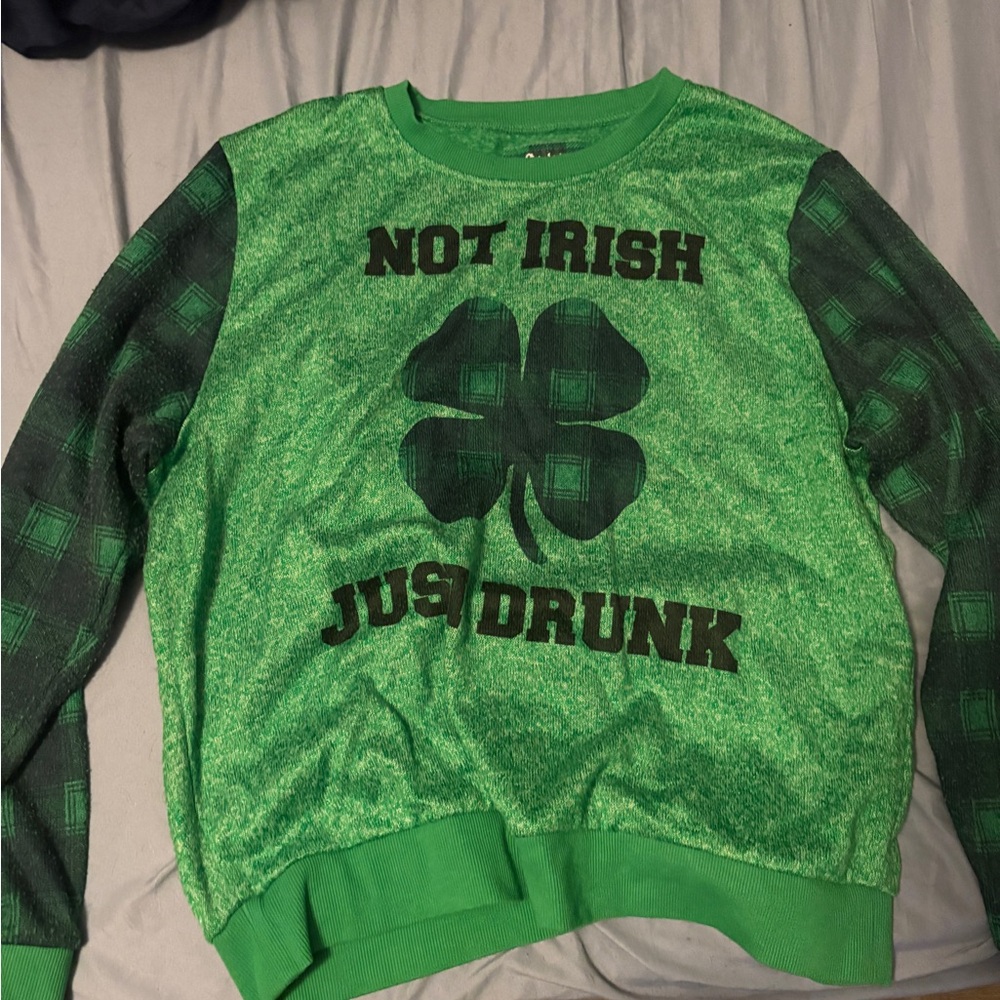 Spencer's St. Pat's Green Sweatshirt